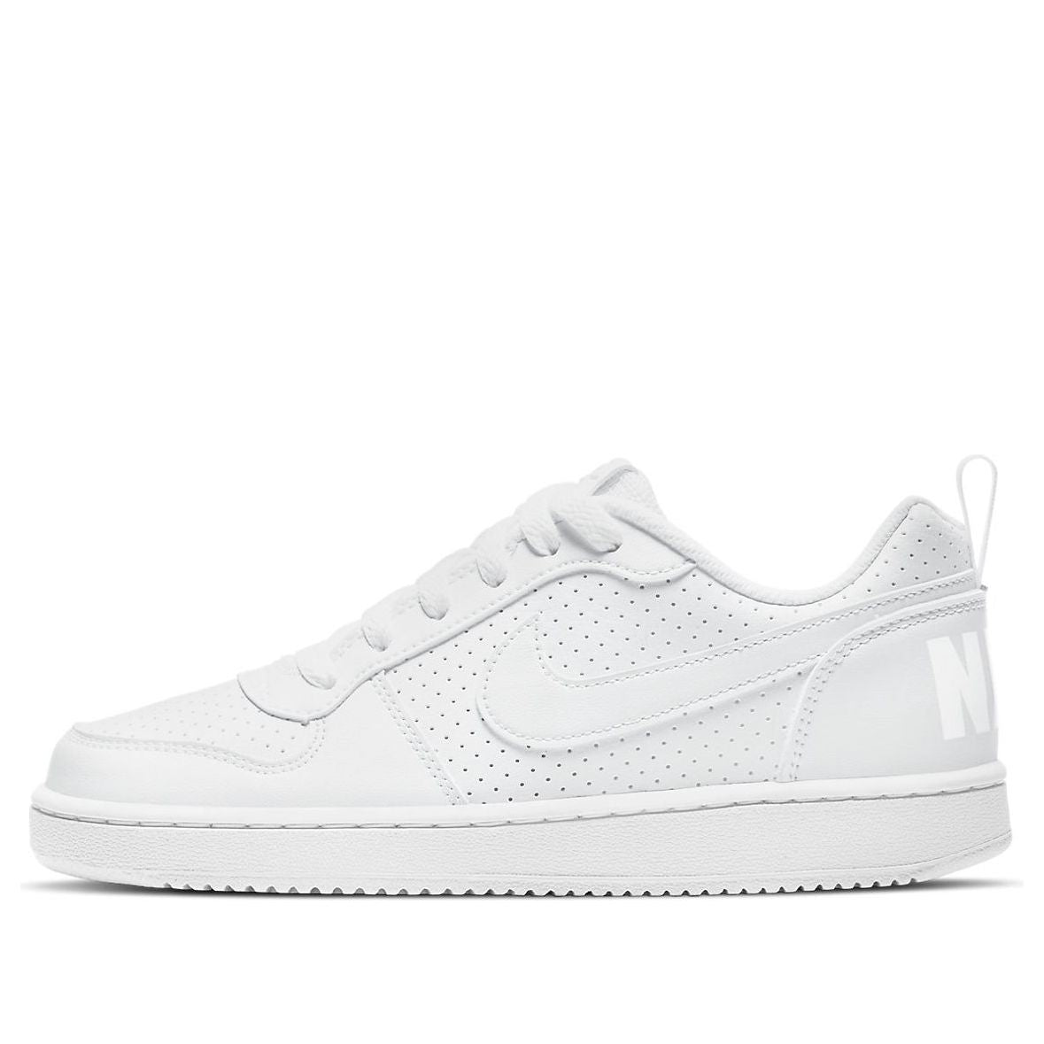 (GS) Nike Court Borough Low 'All White' AV3171-100