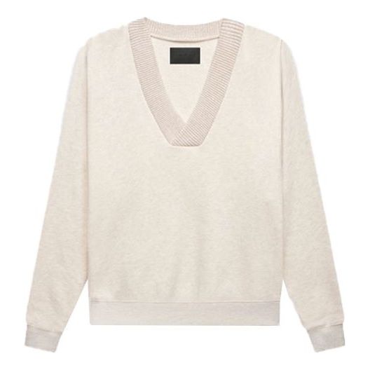 Fear of God V Neck Sweatshirt 'Beige' FG50-037OFL-101