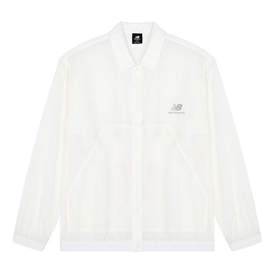 New Balance FW22 Sportswear Jacket Asia Sizing 'White' AMJ23301-PAY