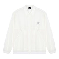 New Balance FW22 Sportswear Jacket Asia Sizing 'White' AMJ23301-PAY