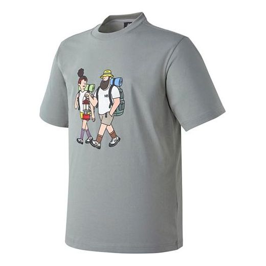 New Balance x Jeon Hwangil Unisex Printing Tee Khaki NBNEA2L263-BU
