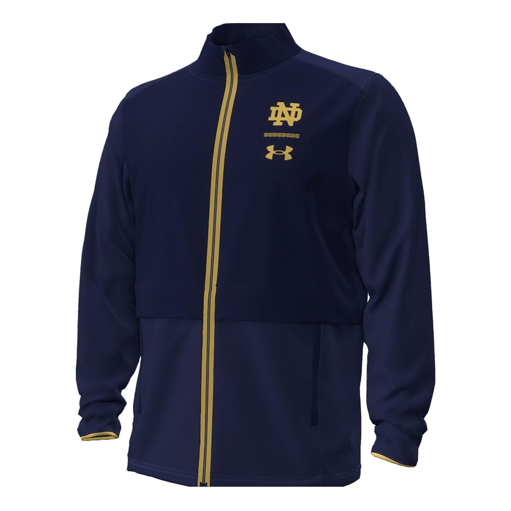 Under Armour University of Notre Dame Logo Jacket 'Navy Blue' 5120656-411
