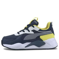 (PS) PUMA Rs-x Collegiate Low-Running Shoes Blue/Yellow 371627-02