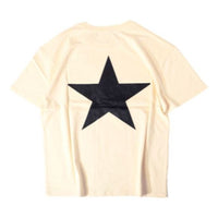 Fear of God Essentials Small Alphabet Logo Short Sleeve Unisex Creamy White FOE191125250500066-CRM