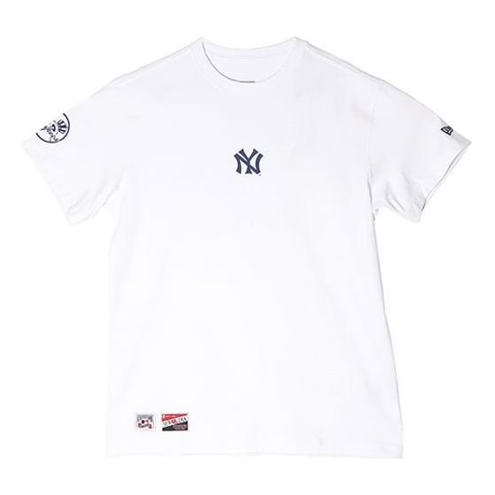 New Era Unisex MLB Series New York Yankees Logo Tee White 11929688