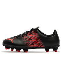 (GS) PUMA Tacto FG/AG Football Boots 'Black Red' 106301-08
