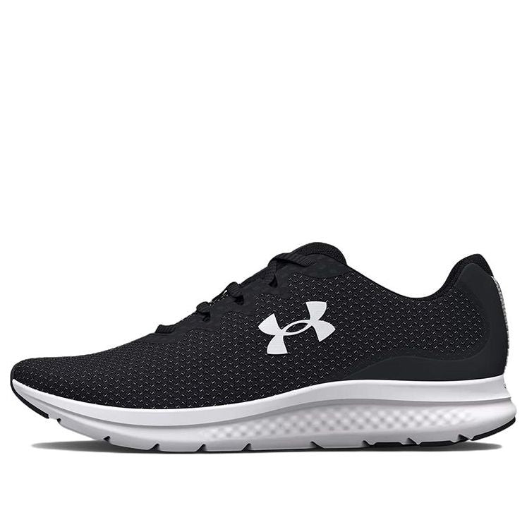 (WMNS) Under Armour Charged Impulse 3 'Black White' 3025427-001