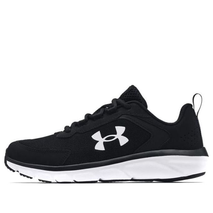 (GS) Under Armour Assert 9 Wide 'Black White' 3024850-001