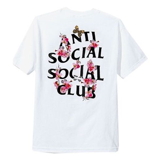 ANTI SOCIAL SOCIAL CLUB Classic Logo Short Sleeve Unisex White ASST270