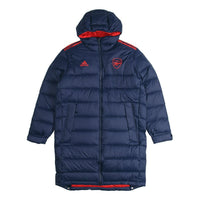 adidas Real Madrid Arsenal Soccer/Football Down Jacket Navy Blue FQ4109
