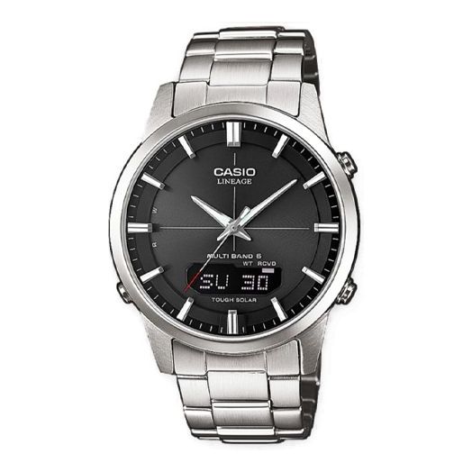 Casio Fashion Business Classic Analog-Digital Watch 'Black Silver' LCW-M170D-1AER