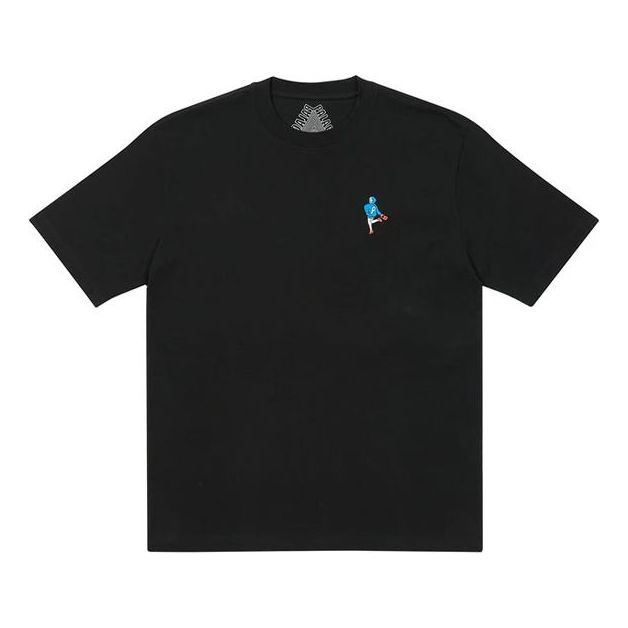PALACE Handbag Black Micro Mark Round Neck Short Sleeve Unisex P20TS014