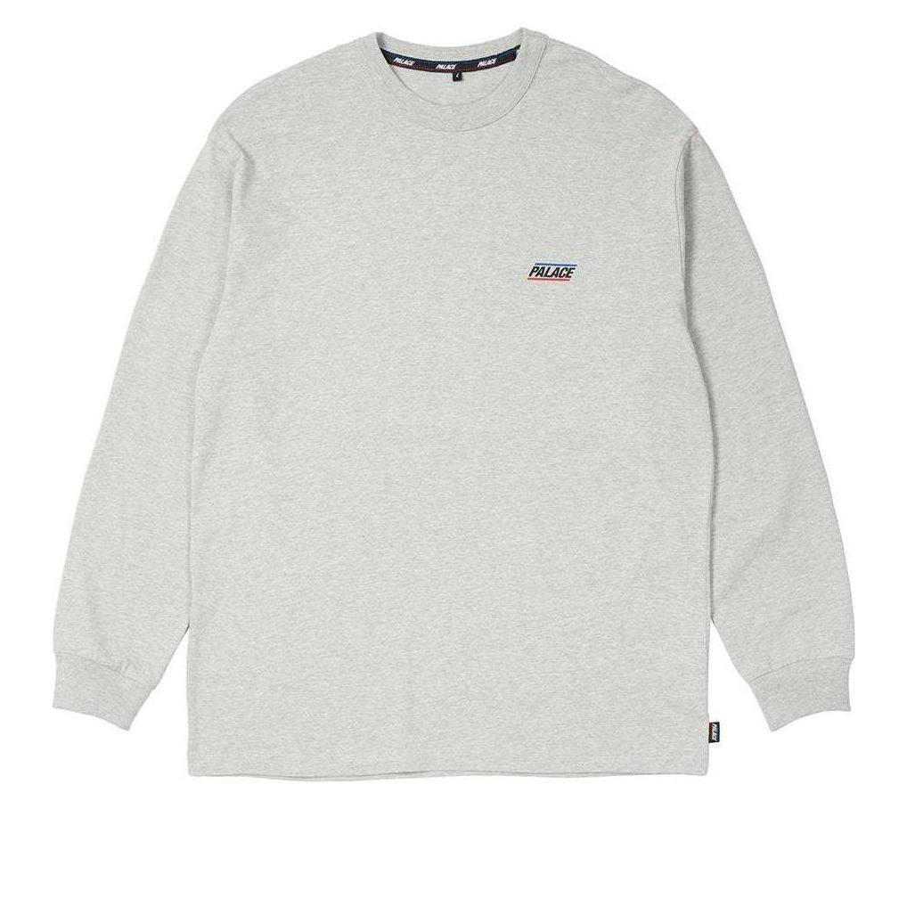 Palace Basically A Long-Sleeve T-shirt 'Grey Marl' P25LS027