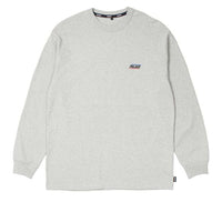 Palace Basically A Long-Sleeve T-shirt 'Grey Marl' P25LS027
