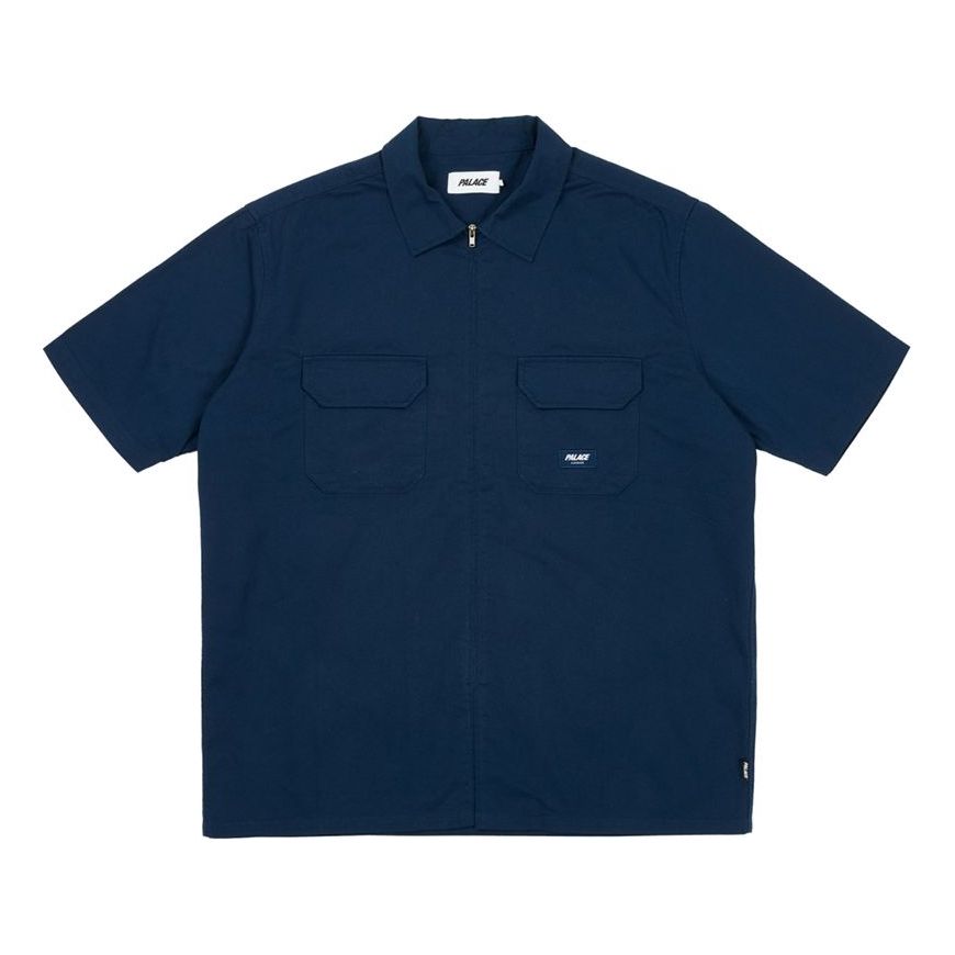 Palace D-man Shirt 'Navy' P26SH025