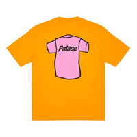 PALACE Cartoon Printing Pattern Short Sleeve Unisex Yellow PAL-FW20-310