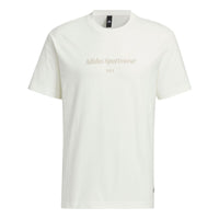 adidas Sportswear Lounge Graphic T-shirt 'White' IP4992