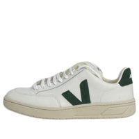 VEJA V-12 Leather Sneaker 'White Green' XD202336