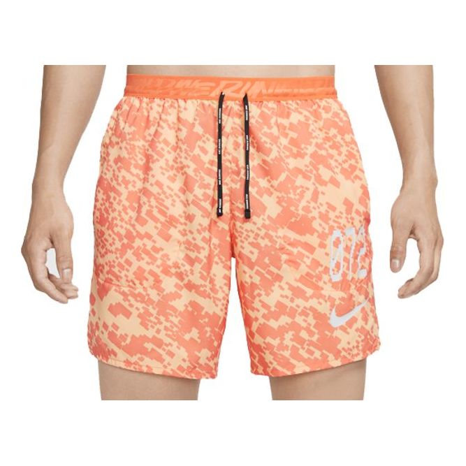 Nike Dri-FIT Stride Wild Run Unlined Running Shorts Orange CU5722-805
