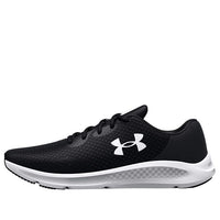 Under Armour Charged Pursuit 3 4E Wide 'Black White' 3025801-001