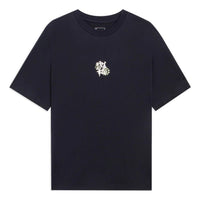 Li-Ning Floral Logo T-shirt 'Black' AHSS757-4