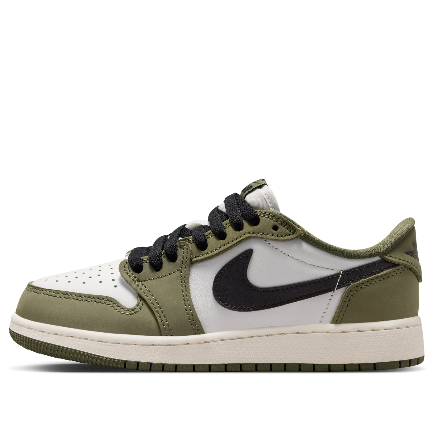 (GS) Air Jordan 1 Retro Low OG 'Medium Olive' HQ6999-200