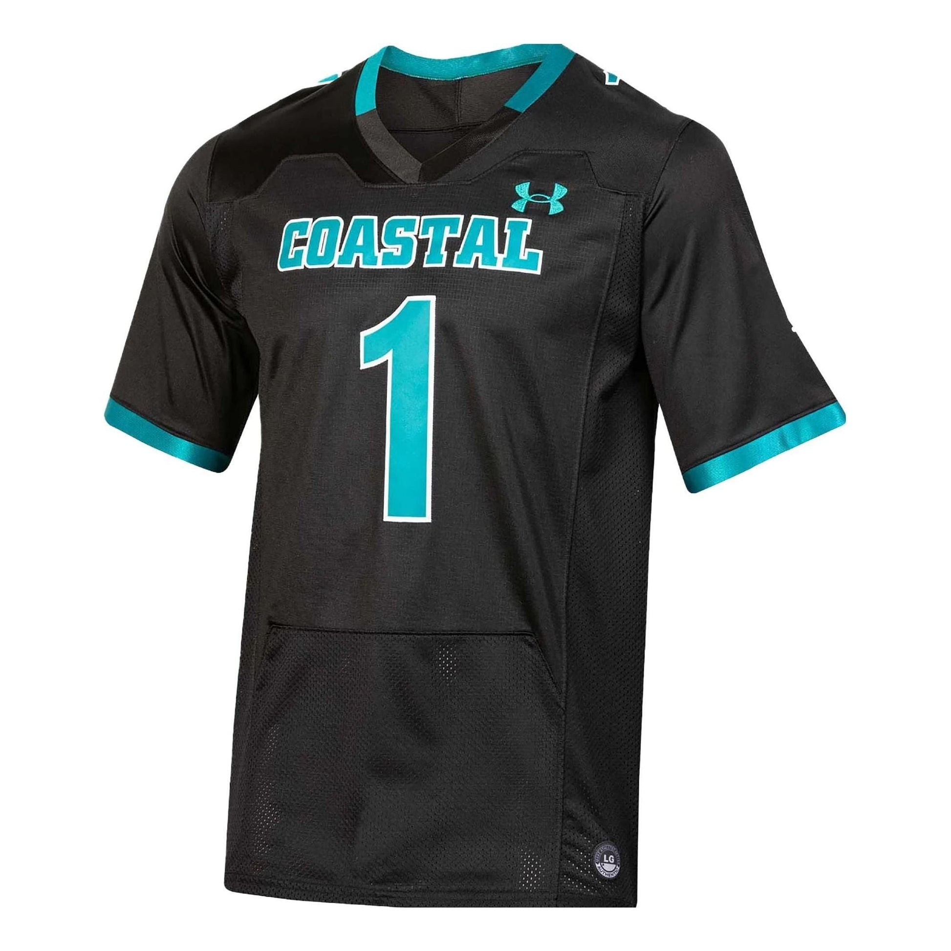 Under Armour Coastal Carolina Chanticleers Teal Replica Football Jersey 'Black' 5120729-001