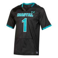 Under Armour Coastal Carolina Chanticleers Teal Replica Football Jersey 'Black' 5120729-001