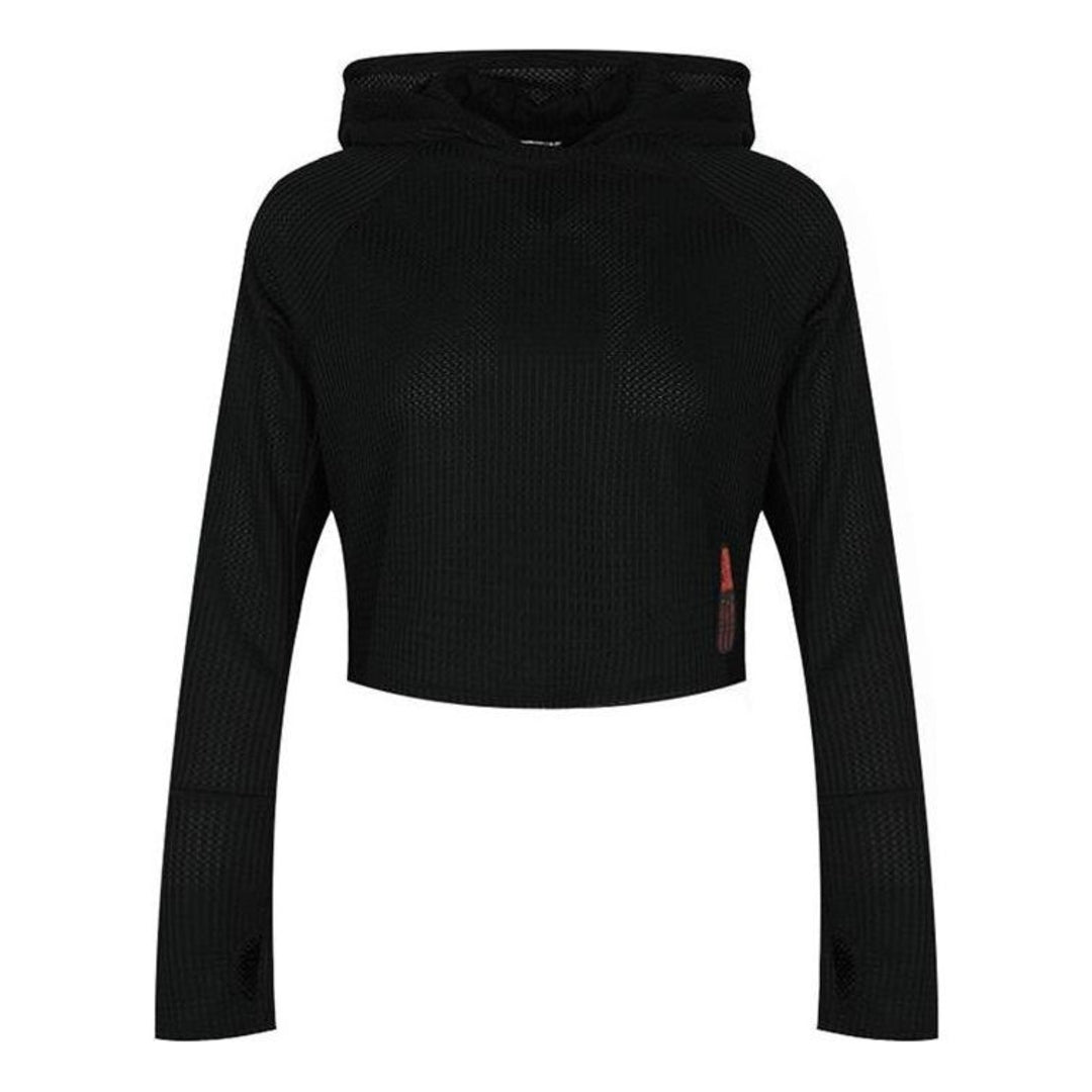 (WMNS) adidas Adapt To Chaos Black Training Hoodie Asia Sizing 'Black' DZ1550