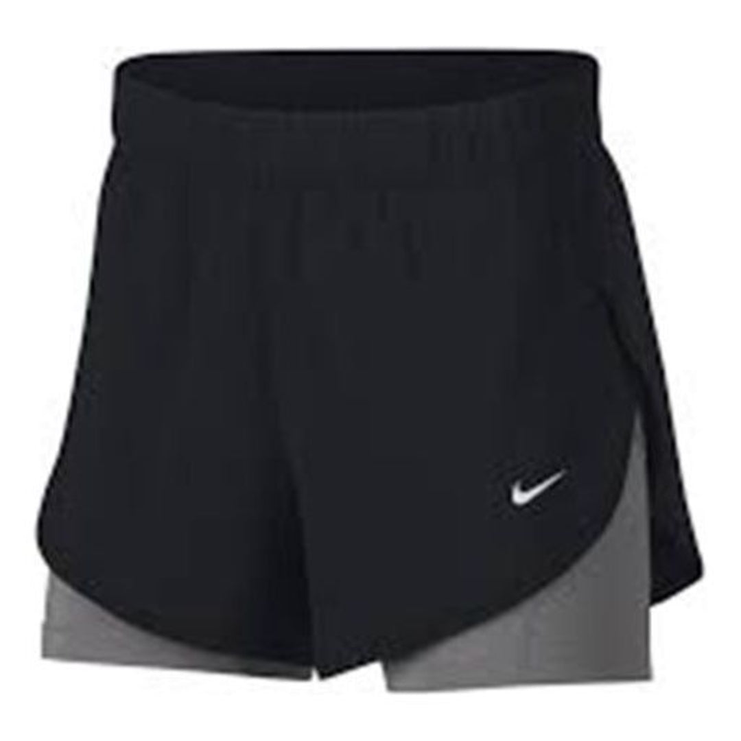 (WMNS) Nike Flex 2-in-1 Woven Shorts 'Black Grey' AR6354-013