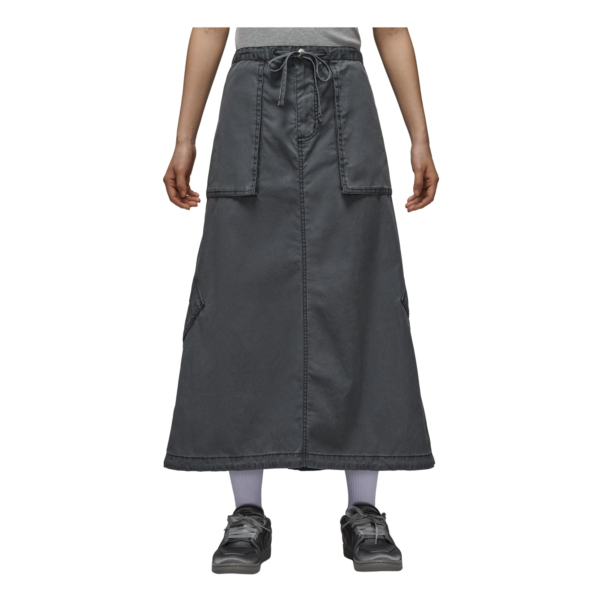 (WMNS) Air Jordan Chicago Parachute Skirt 'Black' IF1048-010