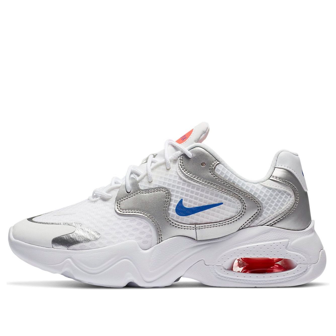 (WMNS) Nike Air Max 2X 'White Metallic Silver' CK2947-102