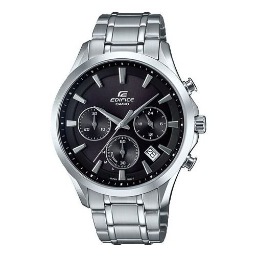 CASIO EDIFICE Waterproof Solar Powered Mens Silver Analog EFB-590SBD-1AVUPR