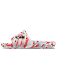 Crocs Classic Clog Marble Beach Unisex Red White Slippers 'Red White' 206879-884