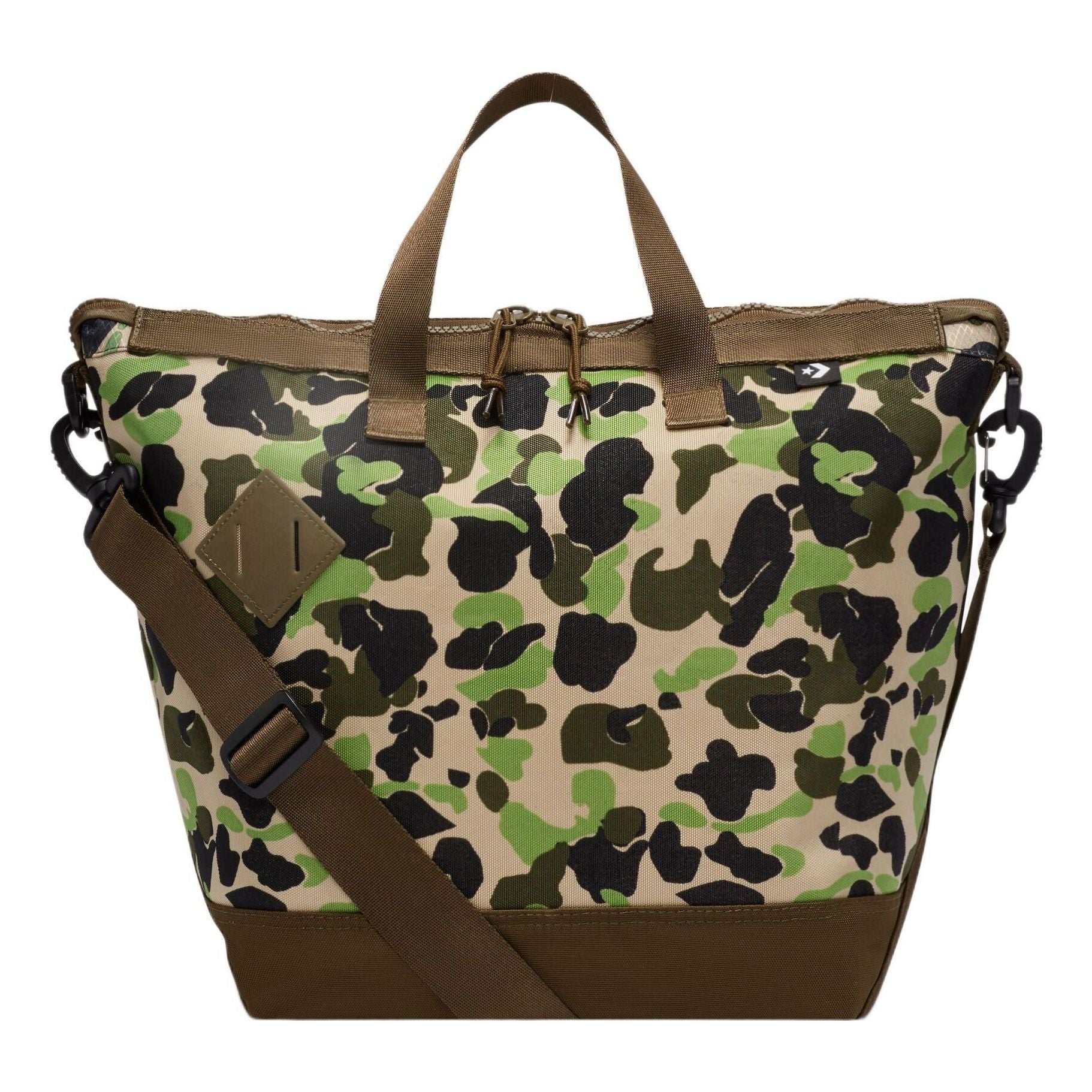 Converse Street Tote Bag 'Camo Green' 10018449-A01