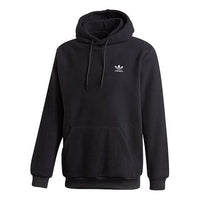 adidas originals Plrfleece Hoody Casual Sports Pullover Black GE5212