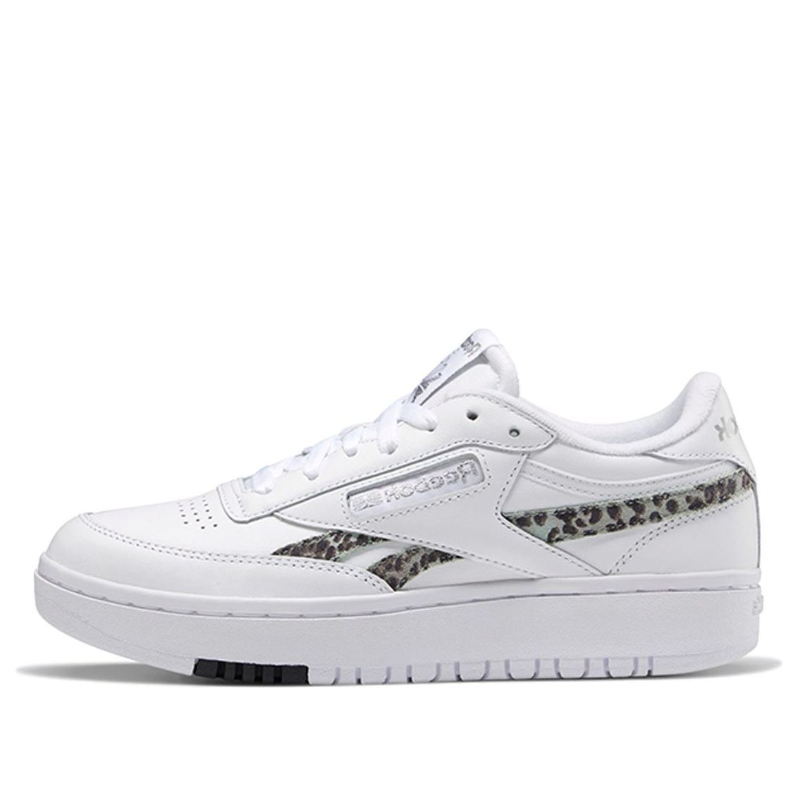 (WMNS) Reebok Club C Double 'Cheetah Print' H67813