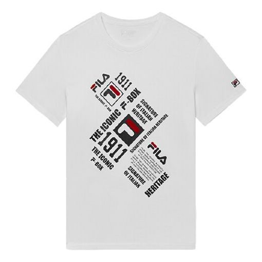 FILA Originale FILA 2019 Short Sleeve White F11M928115FWT