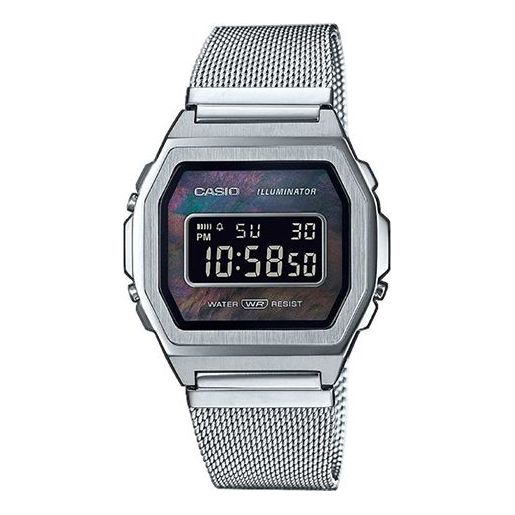 CASIO VINTAGE Series Retro Silver Digital A1000M-1BEF