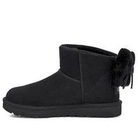 (WMNS) UGG Classic Mini Bow 'Black' 1116099-BLK