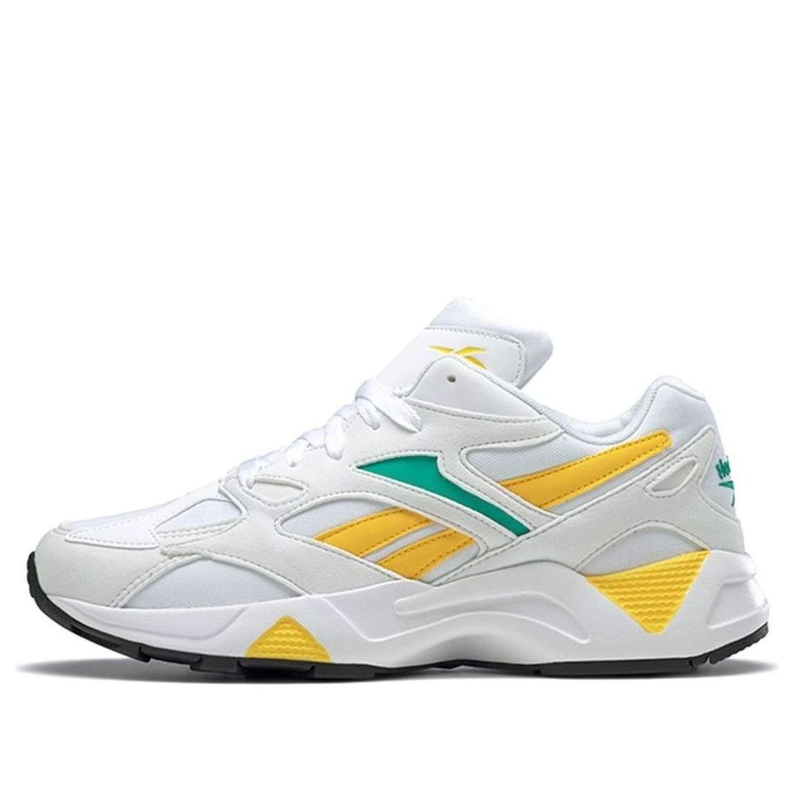 (WMNS) Reebok Aztrek 96 'White Toxic Yellow' DV8527