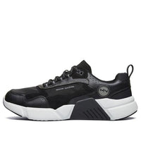 Skechers Block Running Shoes Black 69713-BKSL