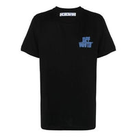 Off-White SS21 Arrow Printing Logo Short Sleeve Black OMAA027R21JER0051040