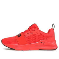 PUMA Wired Run Agile Imeva Low-tops Sport Shoes K Red/Black 374214-05