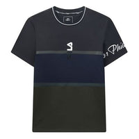 FILA x 3.1 Phillip Lim Colorblock Round Neck Short Sleeve Black F11M026106F-BK
