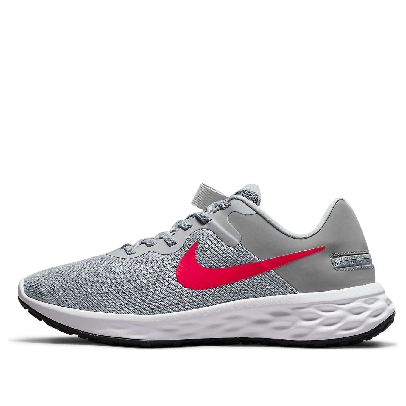 Nike Revolution 6 FlyEase Next Nature 'Light Smoke Grey Siren Red' DC8992-004