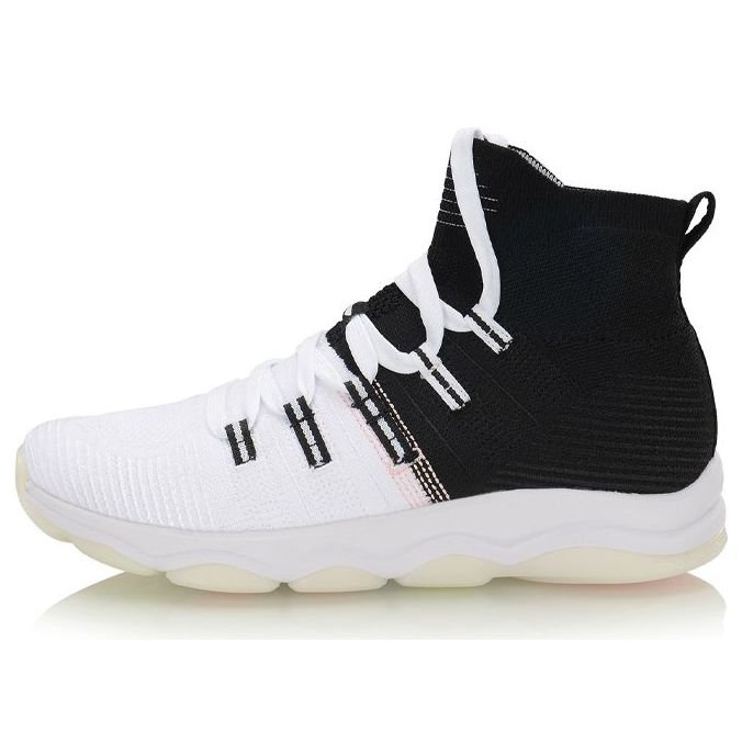 (WMNS) Li-Ning High-Top Running Shoes /Black AFJP036-1
