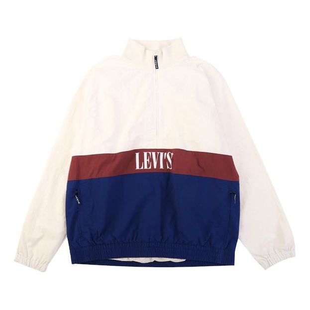 Men's Levis lapel Zipper Jacket Colorblock 27262-0000