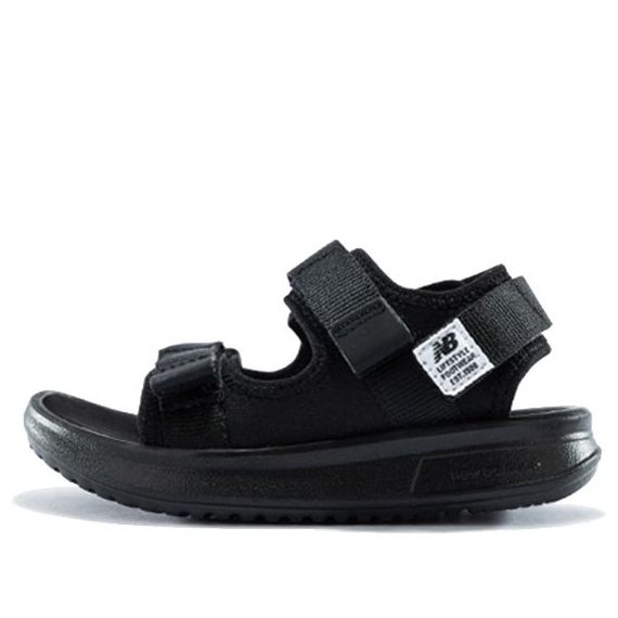 (TD) New Balance 750 Series Velcro Casual Td Black Sandals 'Black White' IH750BR