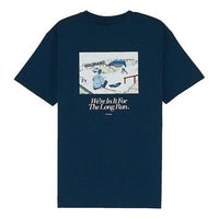 New Balance x ANB Sport Tee Asia Sizing 'Navy White' AMT22376-BGV